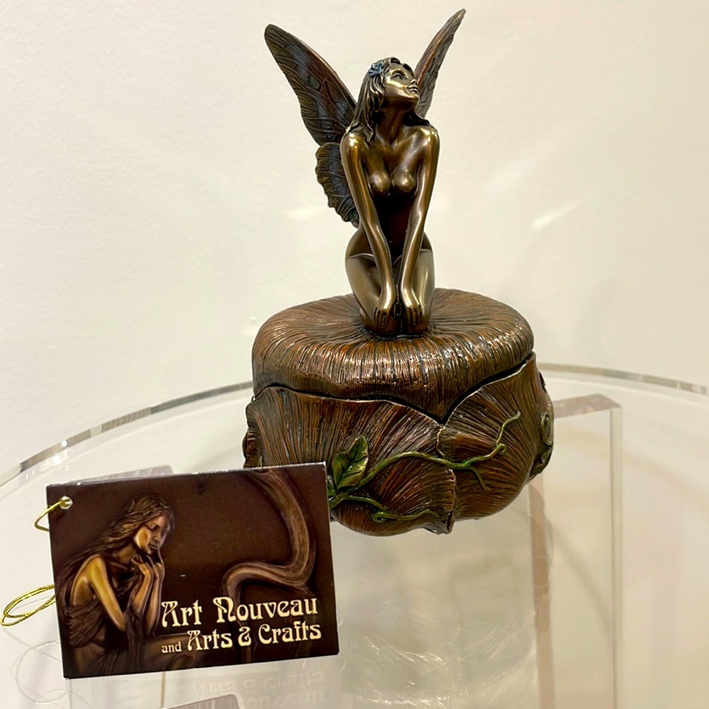 Art Nouveau jewelry box